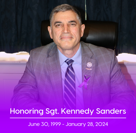 Honoring Sgt. Kennedy Sanders (1)